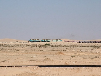 Banc d Arguin 005 - Train SNIM 2km - Mauritanie