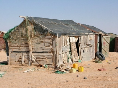 Banc d Arguin 134 - Maison de pecheur Ten Alloul - Mauritanie