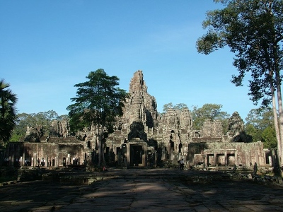 Angkor - 081 - Bayon - Ensemble - Cambodge