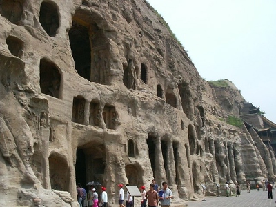 Datong - Yungang Shiku -  001 - Ensemble - Chine
