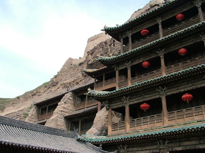 Datong - Yungang Shiku -  011 - Temple - Chine