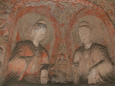 Datong - Yungang Shiku -  028 - Statues - Chine