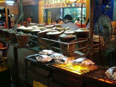 Kuala Lumpur - 030 - Poisson grille - Malaisie