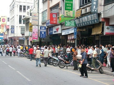 Kuala Lumpur - 033 - Rue peuplee - Malaisie