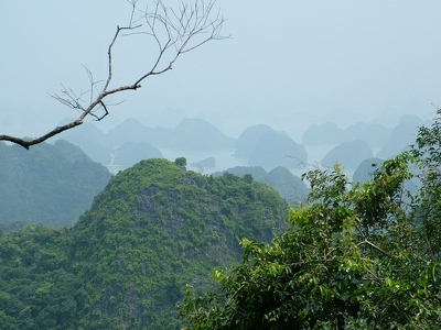 Baie d Along - 110 -Baie vue d en haut - Vietnam