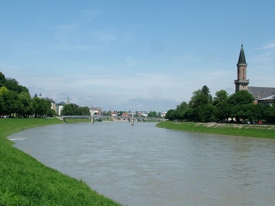 Autriche 001 - Salzburg - Fleuve