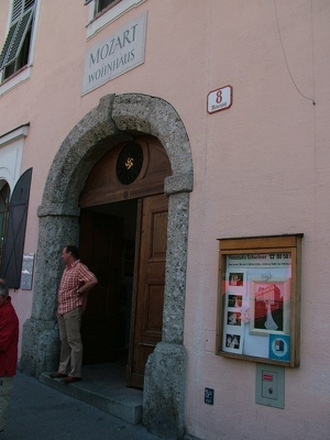 Autriche 003 - Salzburg - Maison Mozart