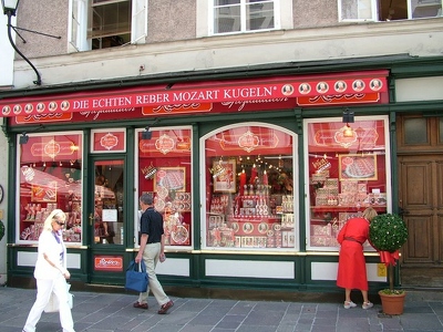 Autriche 007 - Salzburg - Magasin Mozart