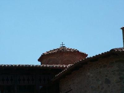 020 - Monastere Meteores clocher - Grece