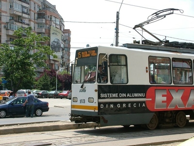 Roumanie - Bucarest 032 - Tramway