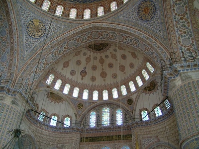 051 - Istanbul - Mosquee bleue interieur - Turquie